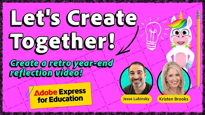Let's Create Together! Create a Retro Year-End Reflection Video