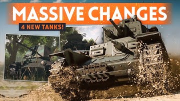 BATTLEFIELD 5 BIG CHANGES REVEALED! 4 New Tanks, Attrition Tweaks, Player Visibility & MORE!