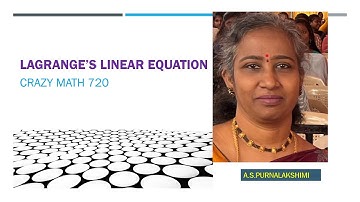 PDE/Partial differential equations/Lagrange