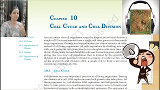 Ch 10 Cell Cycle & Cell Division Class 11 NCERT Audio Book | NCERT Reading Only | Class 11 NCERT