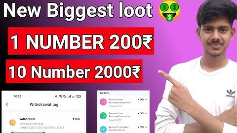 Today New earning app  sing up 200₹ bonus without investment loot no need recharge