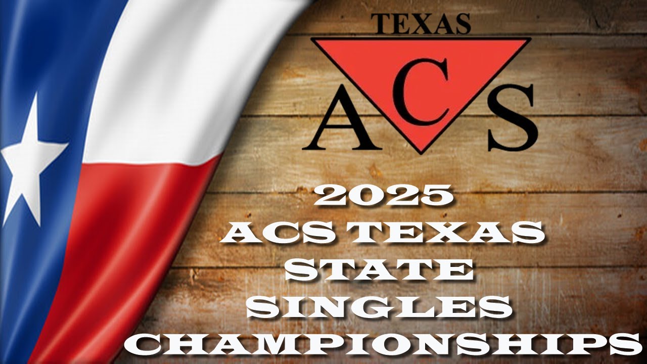 Later Matches Main Table: 2025 ACS Texas State Championships Singles ...