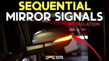 Tacoma Sequential Mirror Turn Signal Installation | 2016-2023 | Yota X