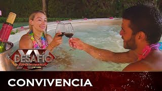 Ricardo y Camila van cada vez mas en serio Desafio Super Humanos