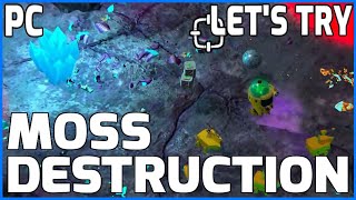 Lets Try...moss Destruction Pc 60Fps Gameplay Lets Play Review