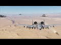 A-10攻撃機50機vs対空戦車100両【DCSWorld】