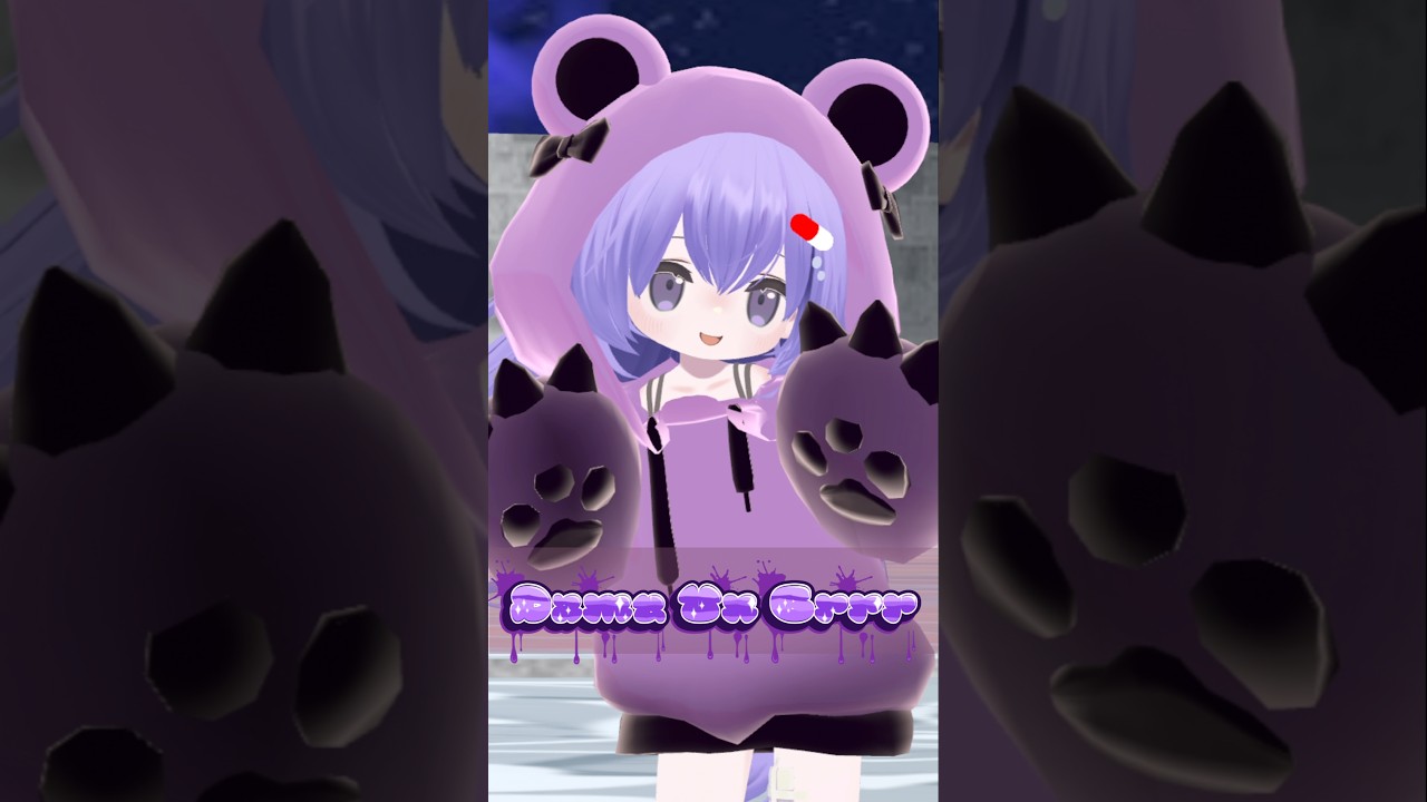 おそろしいけものだぞ!(ฅ'ω'ฅ)ガォ #vtuber #dameungrrr