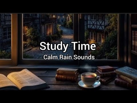 1 Hour Study Timer with Rain Sound | Deep Focus & Calm Study Session ...