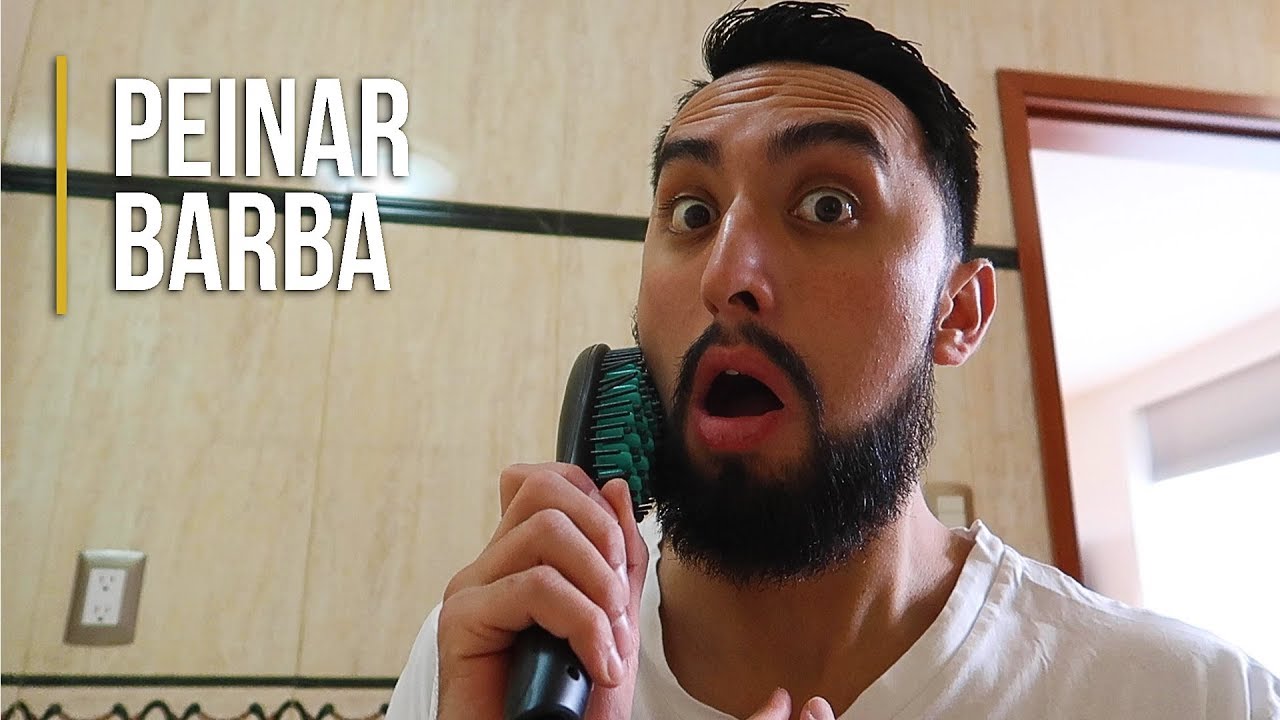 Como Peinar La Barba Fácil Y Rápido!!! 🧔🏻💈 - YouTube