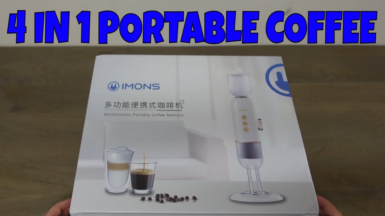 IMONS 4-in-1 Versatile Portable Coffee Maker –  Dolce Nespresso Espresso – On Indiegogo