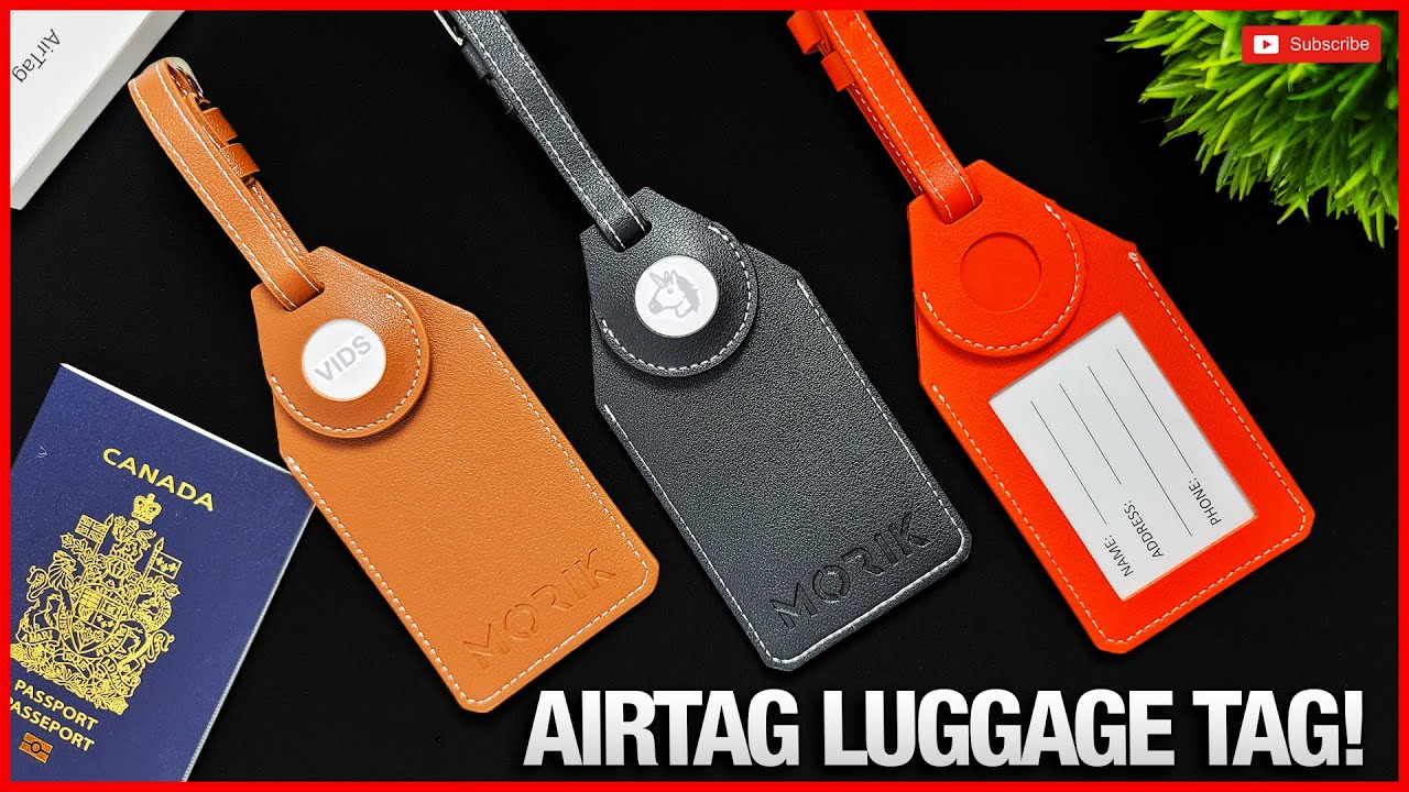 Airtag Luggage Tags by Morik {Giveaway} YouTube
