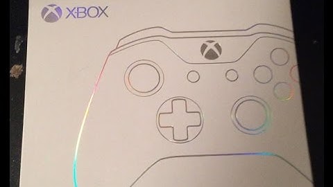 CUSTOM XBOX ONE CONTROLLER UNBOXING