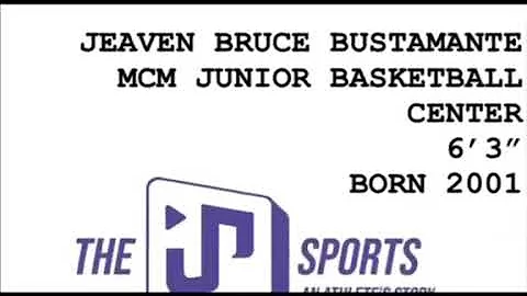 MCM JR BASKETBALL FRANCHISE BALLER: BRUCE BUSTAMANTE