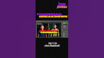 Thumbnail Breakdown | Latest Thumbnail Design | GFX | Photoshop Tutorial #thumbnail #photoshop #rap