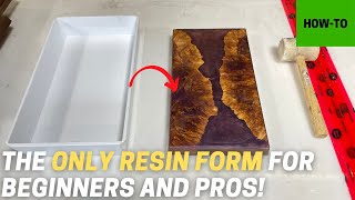 Worlds EASIEST Epoxy Form | The NO SEAL Form