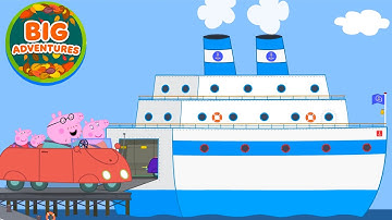 Peppa Pig Goes on a PARIS Holiday Adventure 🇫🇷 Boat Trip to Eiffel Tower | Full Episodes | 22 Mins