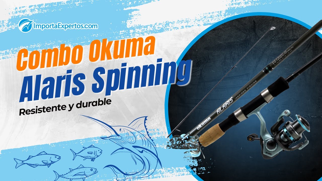 Combo Okuma Alaris Spinning 🎣 - Revisión de Productos