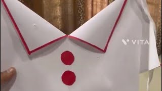 How to make nurse costume with paper