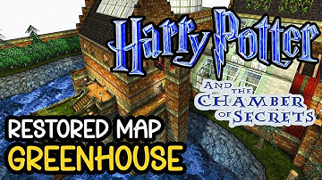 Harry Potter and the Chamber of Secrets PC Cut and Restored Map Greenhouse Adv4GreenhouseOld 100%
