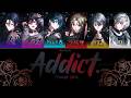 Addict - Element Sicks (Color Coded Lyrics) [KAN|ROM|ENG]