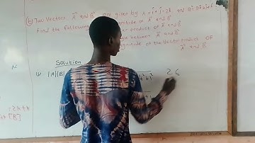 Two vectors A and B are given by A = I + j - 2k and B = 3I + 4j + k | find the magnitude of A and B