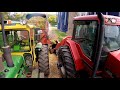 chopping corn and filling silos