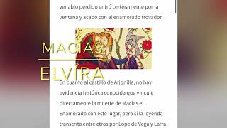 Dios Y Mi Dama, Macías El Enamorado.