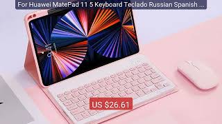 For Huawei MatePad 11 5 Keyboard Teclado Russian Spanish Arabic Key... — Top Rated 2026 | Buy Now! screenshot 4