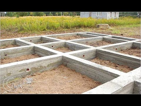 Ленточный фундамент . Строим дом из газоблока. ч.1