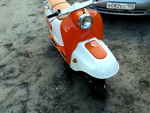 Турист мотороллер двигатель