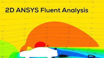 2D ANSYS Fluent Car Analysis (2B ANSYS Fluent Araba Analizi)