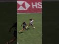 Une relance de 100m 😳 #Rugby7s
