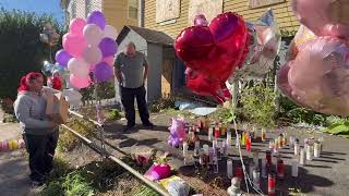 Memorial forms outside New Britain home where girl’s remains were found