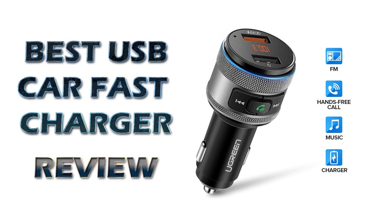 Bluetooth Dual USB Car Fast Charger Best Dual USB Car Fast Charger