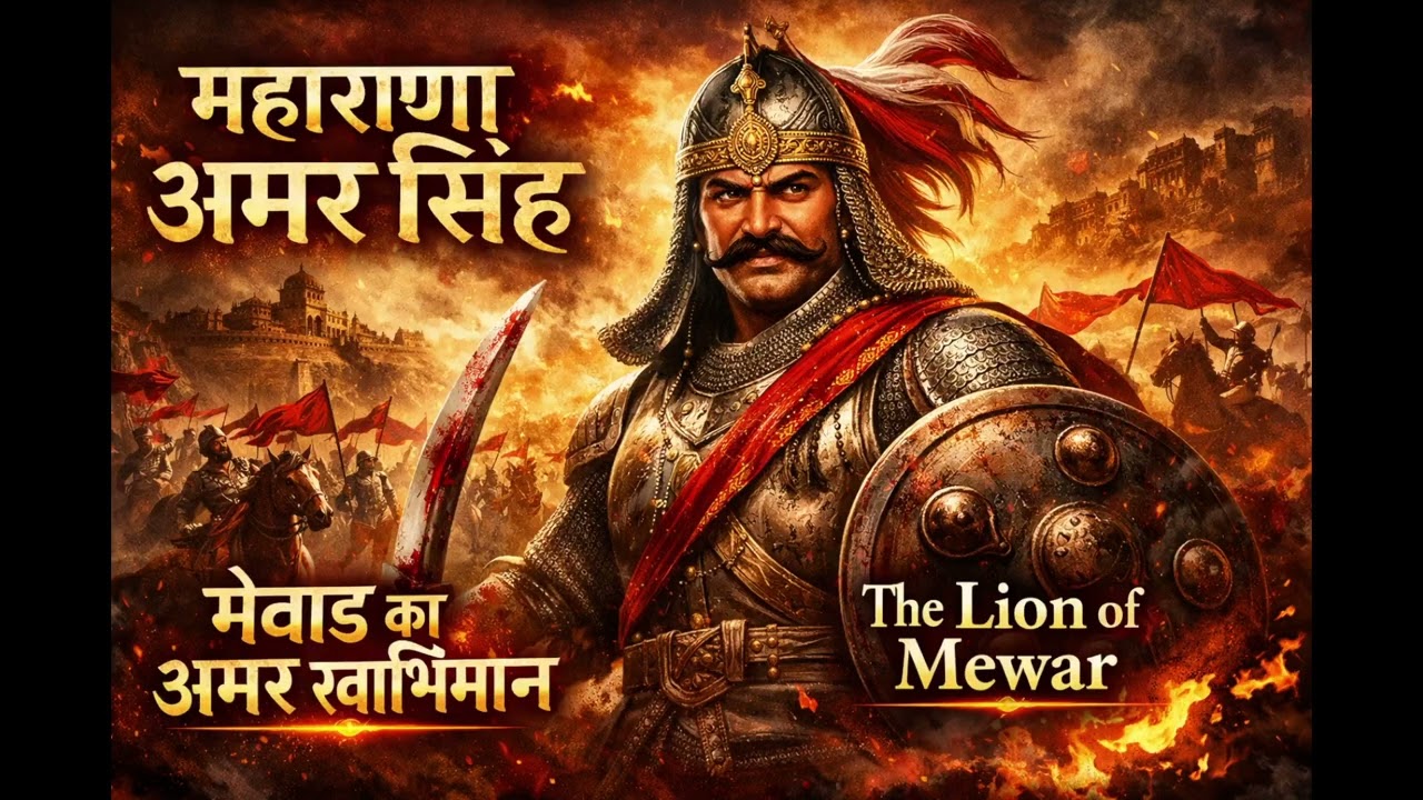 महाराणा अमर सिंह | मेवाड़ का अमर स्वाभिमान | Rajasthani Veer Ras Song