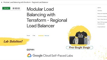 Lab Solution: Modular Load Balancing with Terraform - Regional Load Balancer || Google Arcade 2023