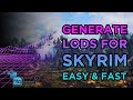 Easily Generate Skyrim LODs in Mod Organizer 2