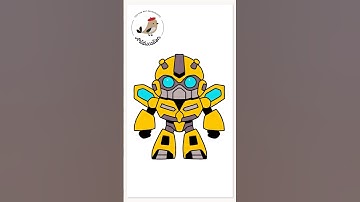 How To Draw Bumblebee #artducation #howtodraw #bumblebee #transformers #drawing #shorts
