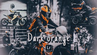 Lightroom Dark Orange Photo Editing Tutorial || Bike Lovers Step by Step Adobe Lightroom Editing screenshot 3