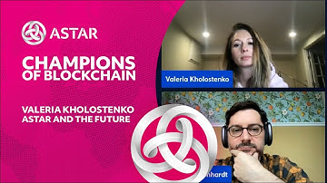 Valeria Kholostenko - Champions of Blockchain, April 2022
