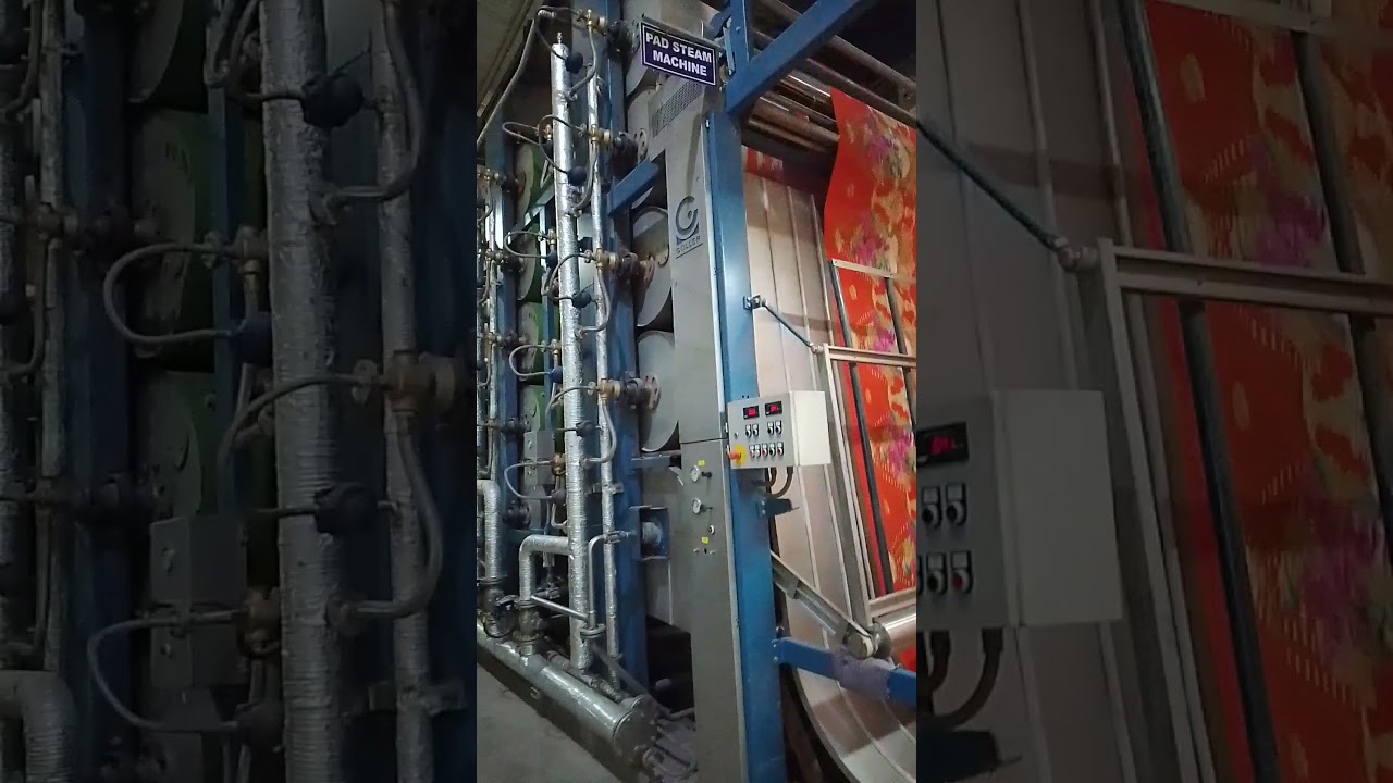 pad steam machine for Naheed fine tex ltd