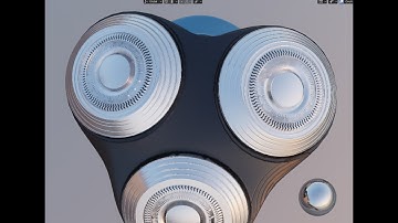 making a triple blade shaver in blender 2.8 tutorial