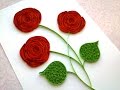  Quilling Rose Tutorial: How to make a rose with a paper stripe. Quilling rose making