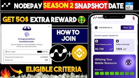 Nodepay Airdrop season 3 snapshot | Nodepay Airdrop update today | Nodepay Airdrop claim process