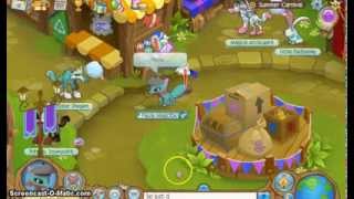 Animal Jam how to get Phantom candy floss & rainbow potion