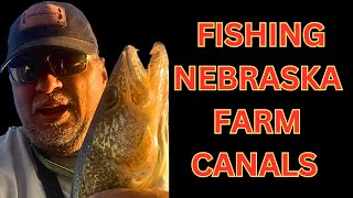 Fishing Irrigation Canals Of Nebraska For Walleyes, Smallmouth Bass & Crappie