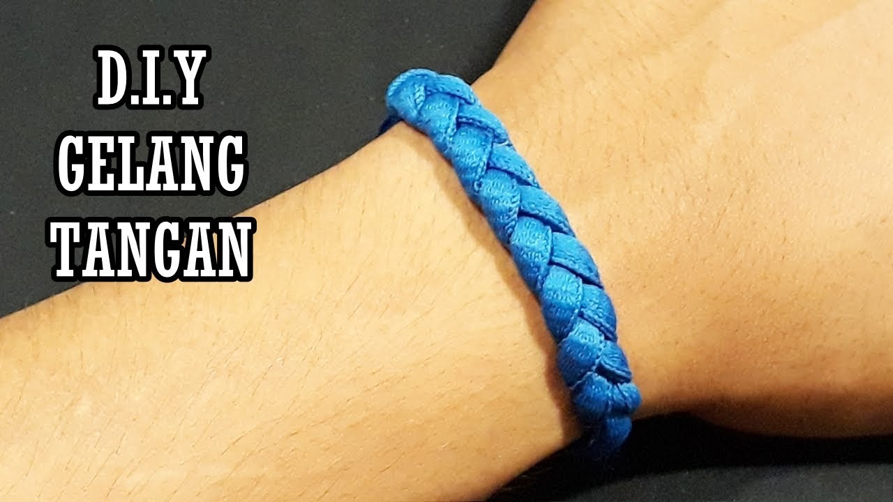  Cara  Membuat  Gelang  Tangan Keren dari  Tali  Sepatu  YouTube