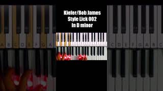 Kiefer / Bob James style lick 002 in D Minor #jazzhop #synthesis #overlay