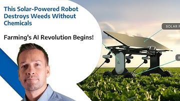 This Solar Powered Robot Destroys Weeds Without Chemicals  - Farming