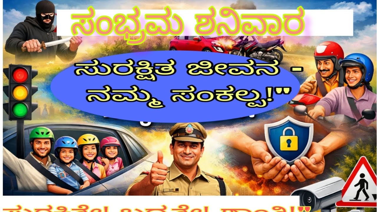 ನಮ್ಮ ಸುರಕ್ಷತೆ ನಮ್ಮ ಕೈಯಲ್ಲಿ | ಸಂಭ್ರಮ ಶನಿವಾರ I ಕಸುವಿನಹಳ್ಳಿ| ನಂಜನಗೂಡು 